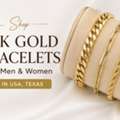 USD 2780,  Shop 10k Gold Bracelets For Men & Women In Usa,Texas