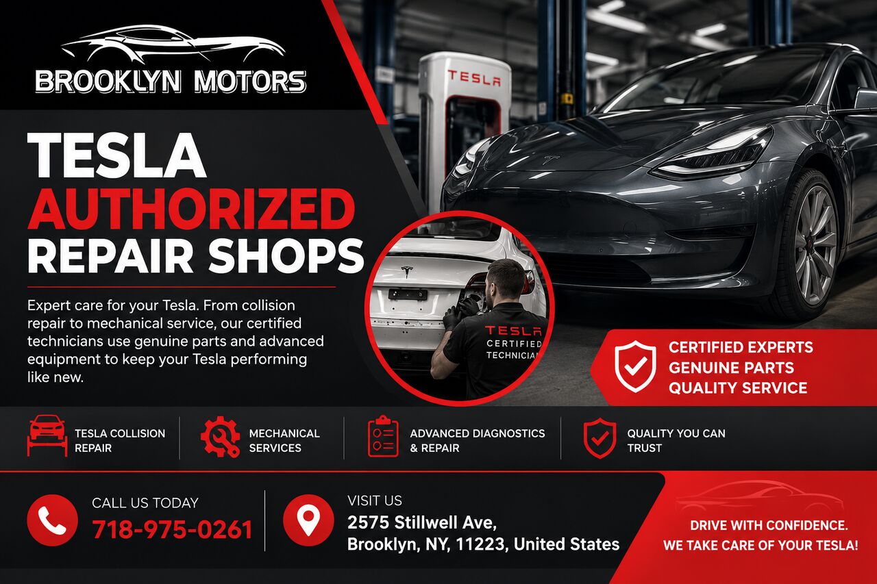 New York, Automotive, Certified Tesla Collision Specialists You Can Trust