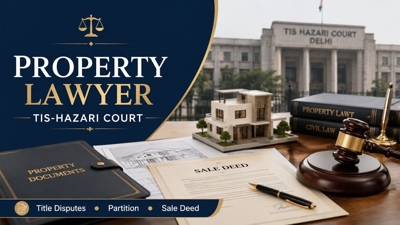 Ghaziabad, Legal, Do You Need A Property Lawyer For Tis-Hazari Court Property Disputes?