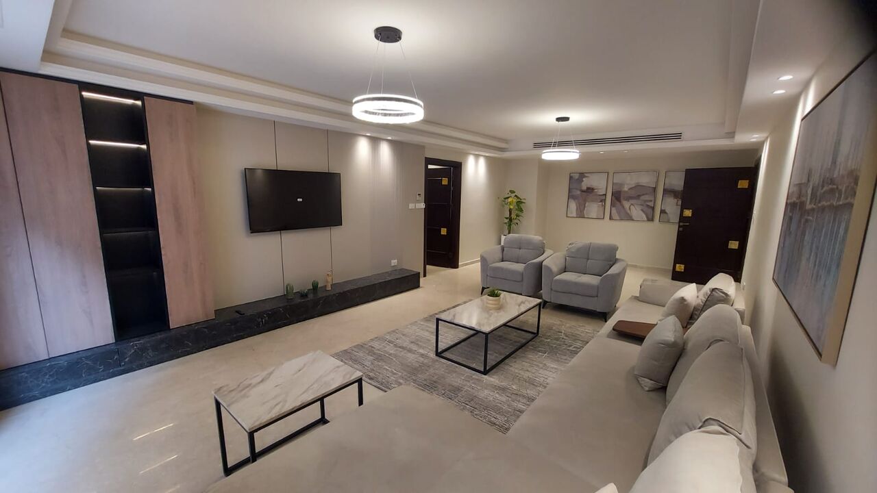 Amman, Apartments, Flats, Houses & Villas, JOD 25000/year,  Furnished,  4 BR,  280 Sq. Meter,  Rooftop Apartment For Rent In Der Ghubar