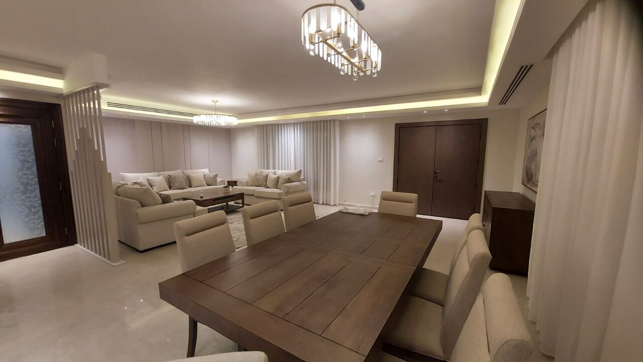 Amman, Apartments, Flats, Houses & Villas, JOD 25000/year,  Furnished,  4 BR,  280 Sq. Meter,  Rooftop Apartment For Rent In Der Ghubar