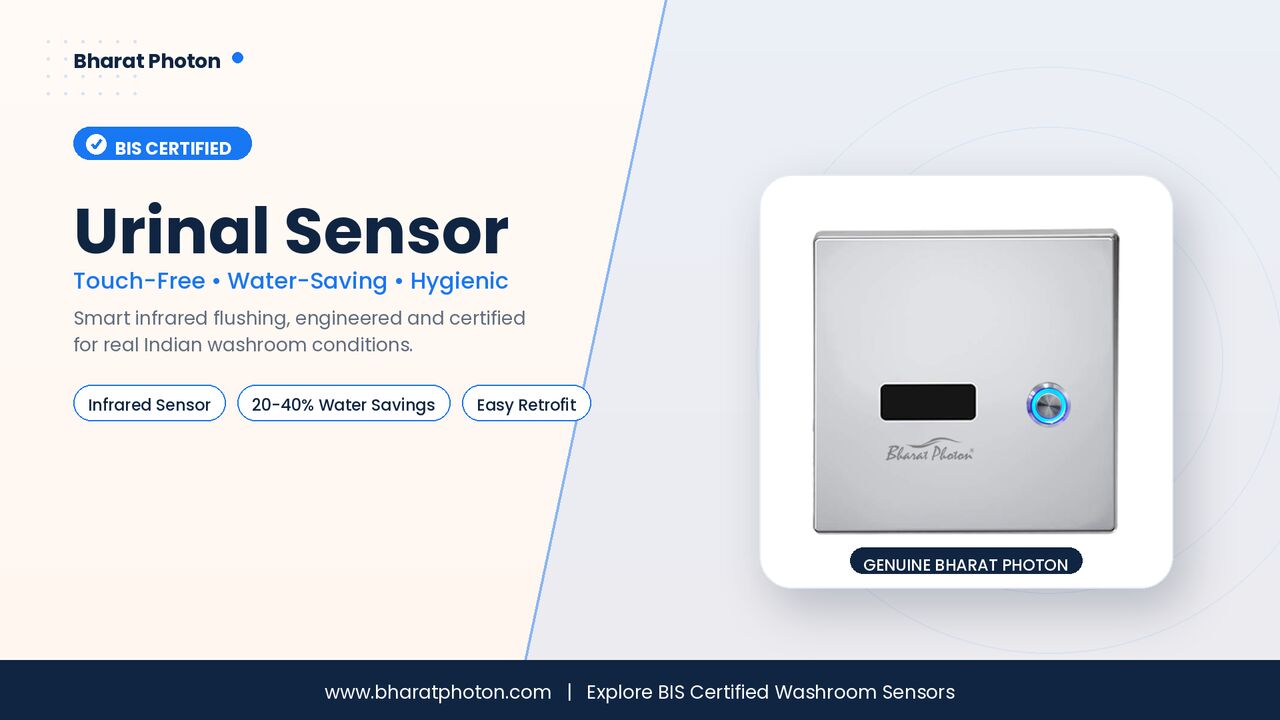 Ghaziabad, Electronics, INR 1,  BIS Certified Urinal Sensor By Bharat Photon &ndash; Smart Washroom Upgrade