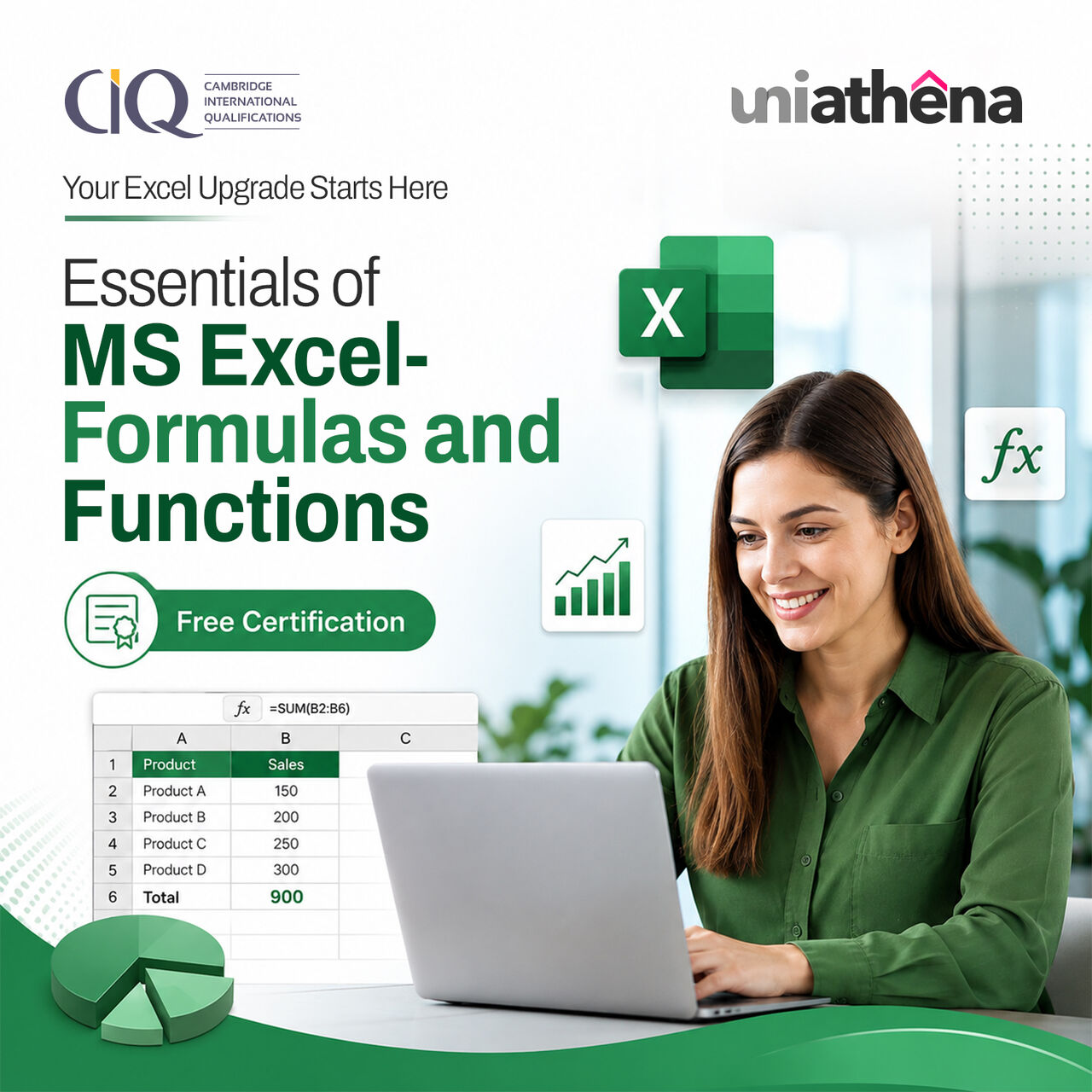 Bangalore, Lessons Offered, Master Essential Excel Formulas Online | UniAthena