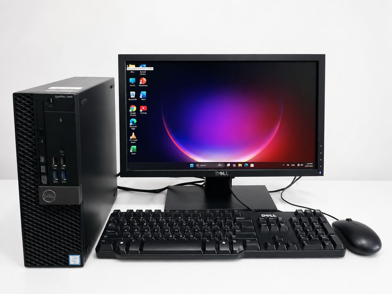 Riffa, Computers, BHD 75,  DELL OptiPlex SSF Intel Core I7-6700 3.41 DDR4 8GB/128GB SSD 19&rsquo;Display HD
