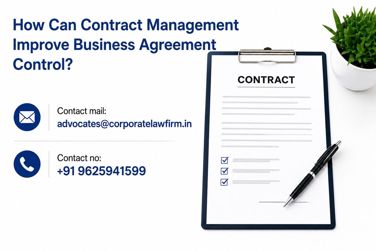 Ghaziabad, Legal, How Can Contract Management Improve Business Agreement Control?