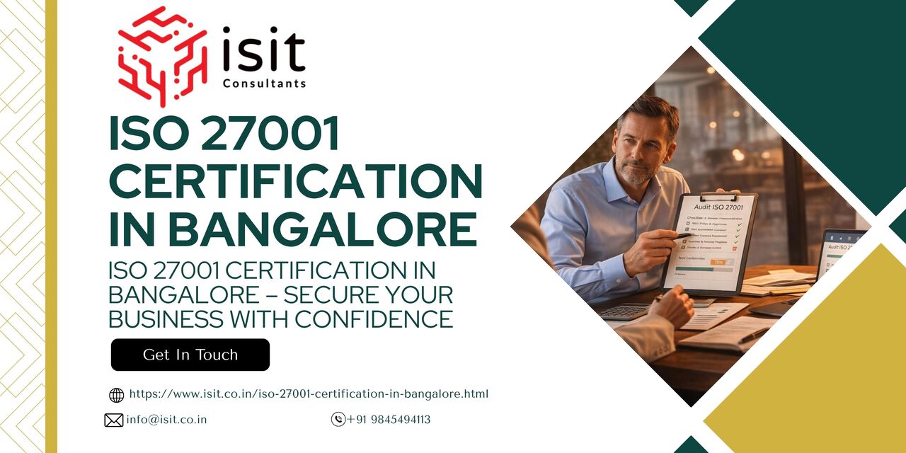 Bangalore, Business, Professional ISO 27001 Certification Services In India
