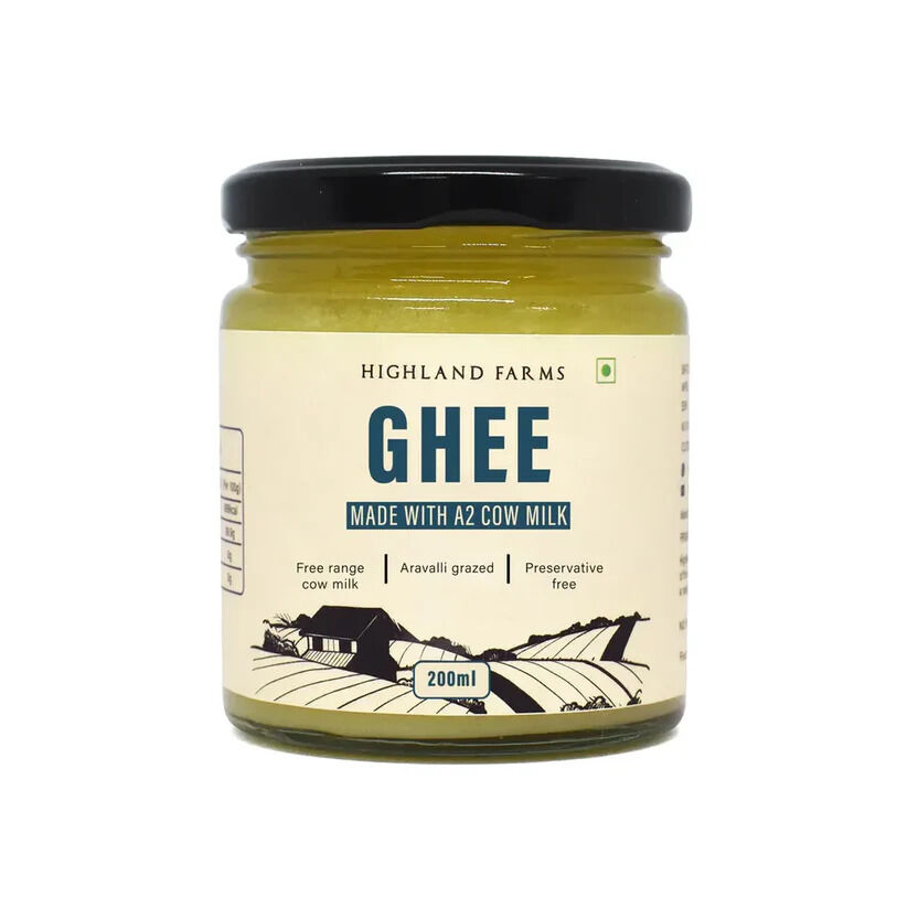 New Delhi, Food, INR 580,  A2 Cow Ghee &ndash; Traditional Bilona Ghee From Desi Cows | Highland Farms