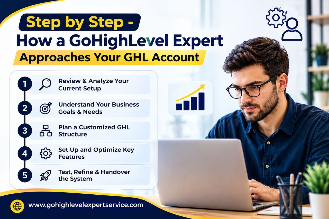 New York, Web Design & Development, Step By Step - How A GoHighLevel Expert Approaches Your GHL Account