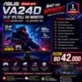 BHD 42,  ASUS VA24D 24" IPS Full HD Monitor | 100Hz | 1ms | Brand New | 1-Year Warranty | BD 42