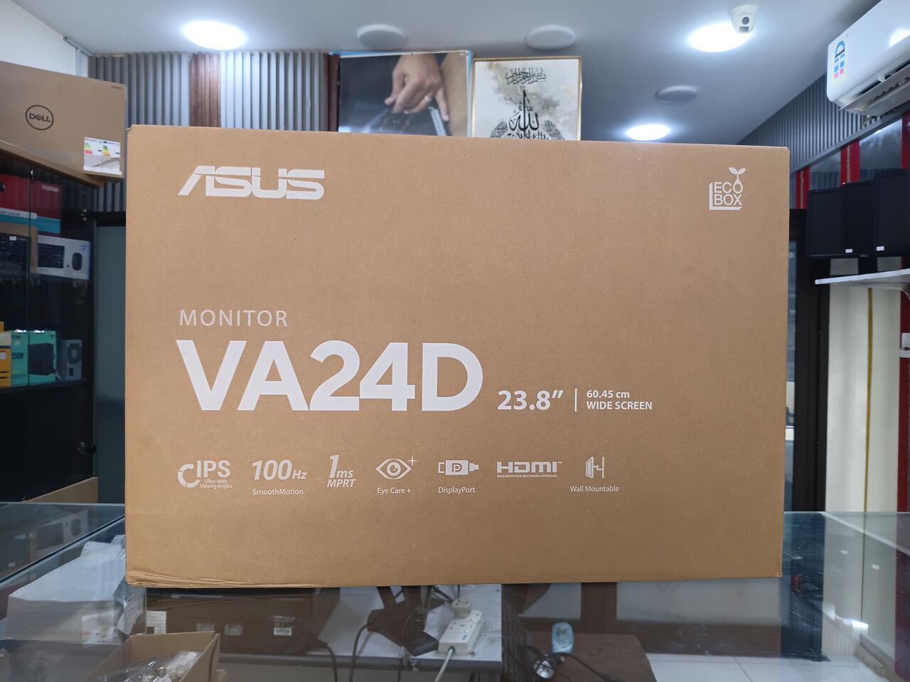 Riffa, Computers, BHD 42,  ASUS VA24D 24" IPS Full HD Monitor | 100Hz | 1ms | Brand New | 1-Year Warranty | BD 42