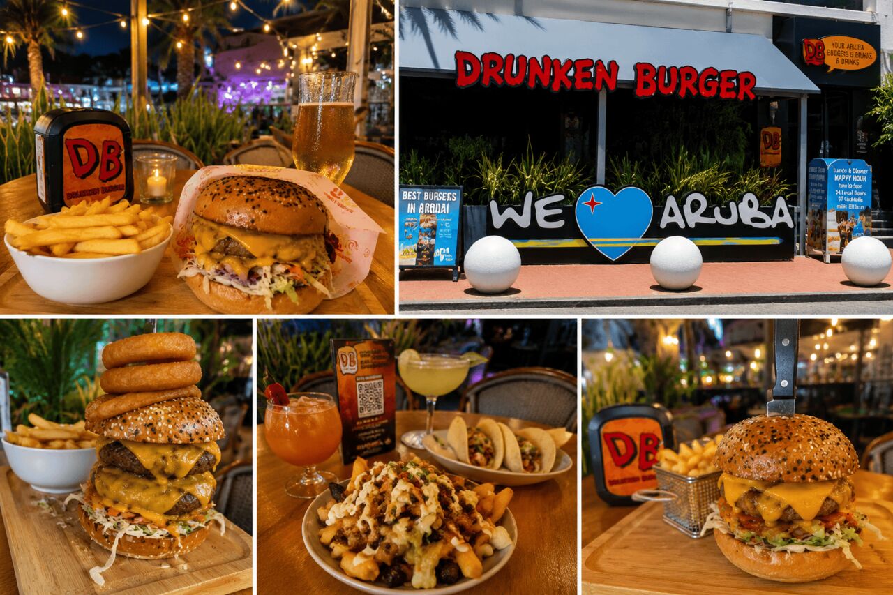 New York, Food & Drink, Drunken Burger &ndash; Best Burgers In Aruba Near Palm Beach