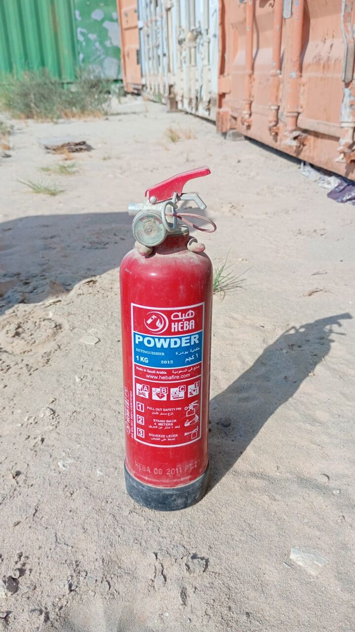 Dammam, Industrial Machinery, Used Fire Extinguishers