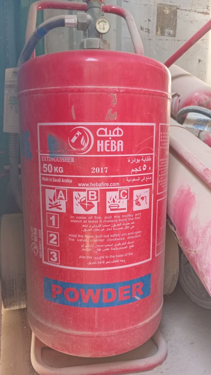 Dammam, Industrial Machinery, Used Fire Extinguishers