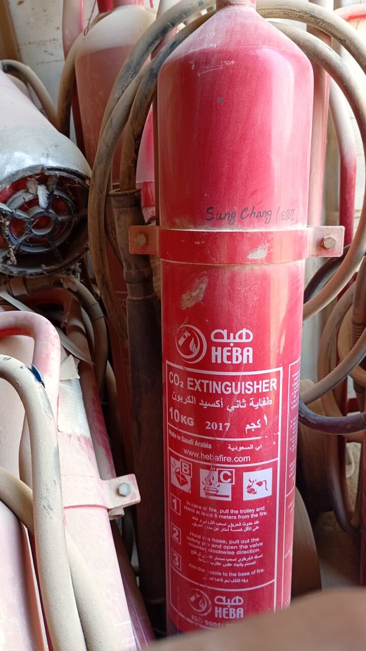 Dammam, Industrial Machinery, Used Fire Extinguishers