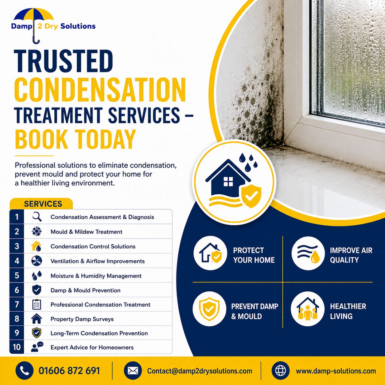 London, Household, Trusted Condensation Treatment Services &ndash; Book Today