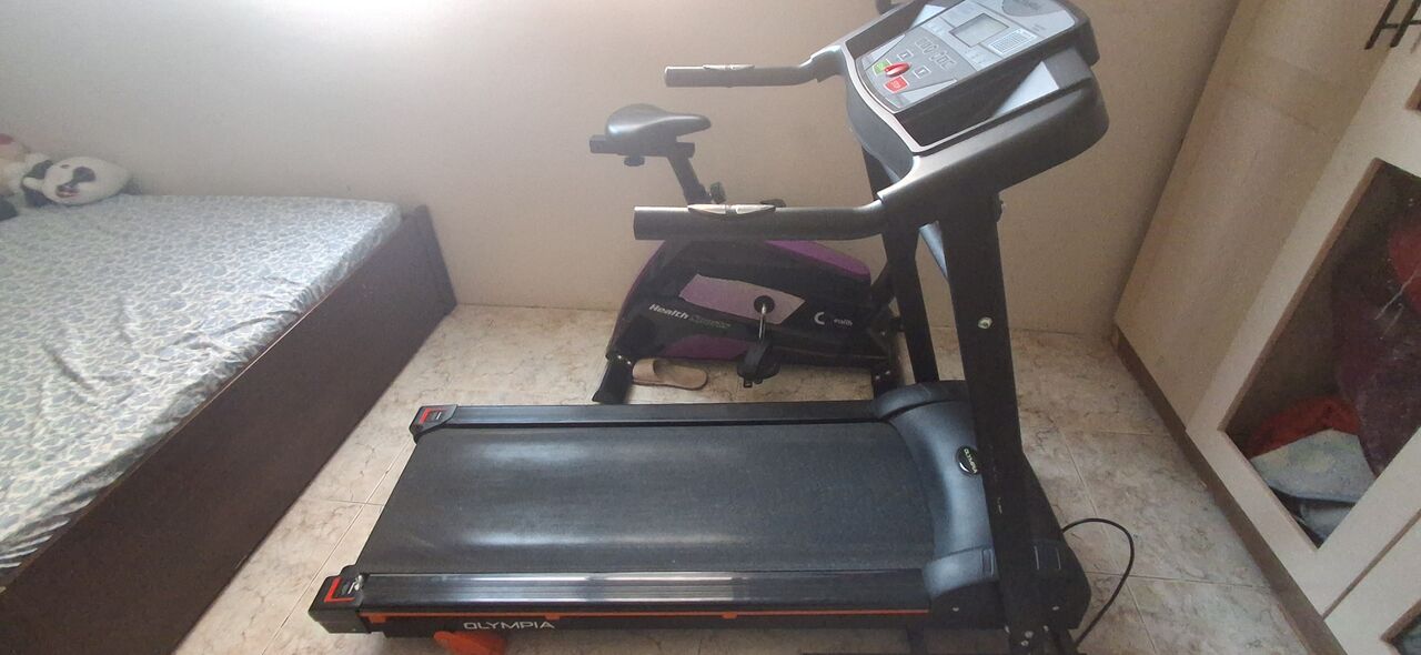 Al Aqeeq, Sporting Goods, SAR 550,  An Olympia Treadmill At Best Price And In Good Condition.