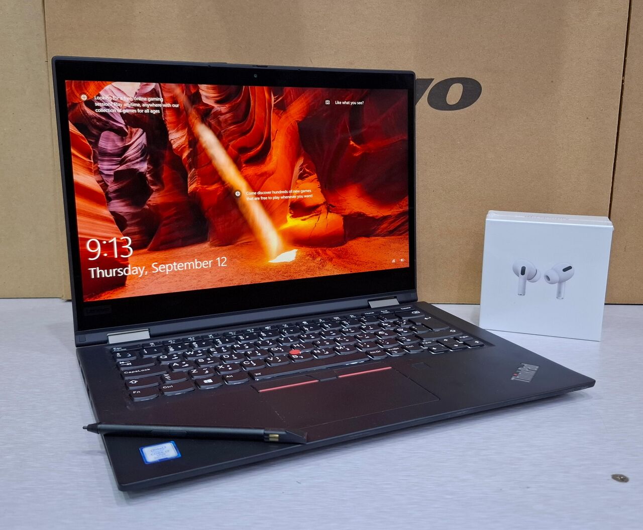 Isa Town, Computers, BHD 119,  LENOVO X1 Yoga Core I5 8th Generation Touch Laptop+Tablet With PEN 16GB RAM 14" Touch LED
