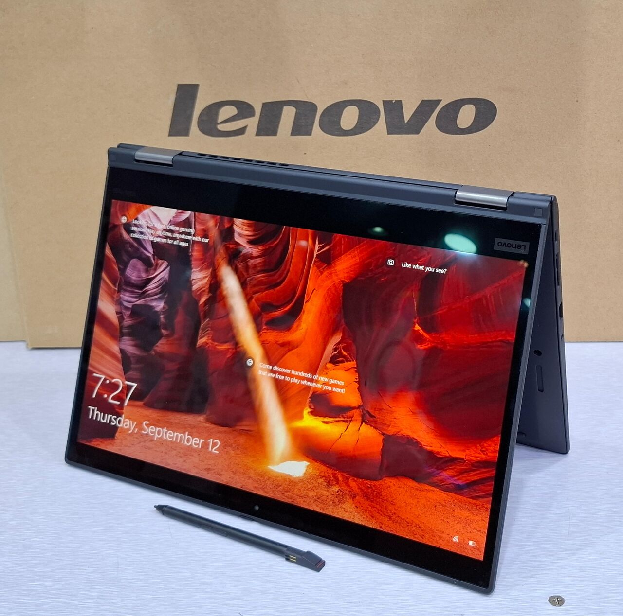 Isa Town, Computers, BHD 119,  LENOVO X1 Yoga Core I5 8th Generation Touch Laptop+Tablet With PEN 16GB RAM 14" Touch LED