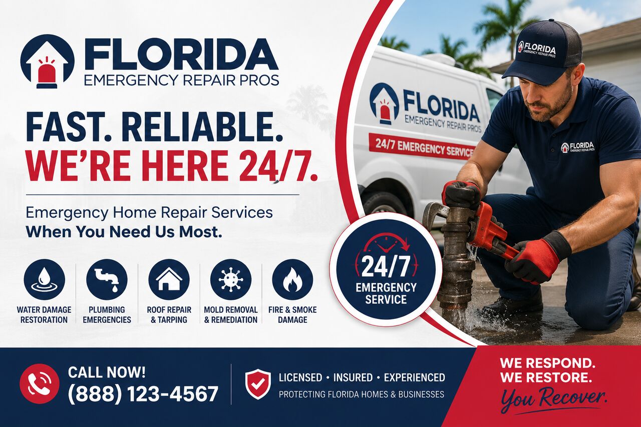 New York, Household, Emergency Plumbing Repair Near You In Florida