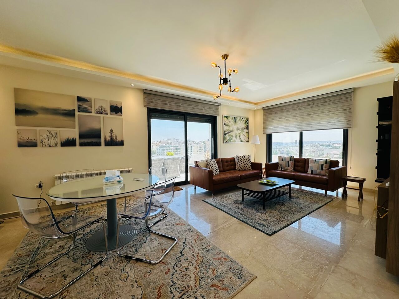 Abdoun, Apartments, Flats, Houses & Villas, JOD 15000/year,  Furnished,  1 BR,  100 Sq. Meter,  Rooftop Apartment For Rent