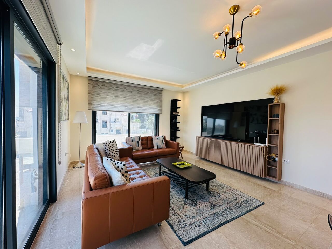 Abdoun, Apartments, Flats, Houses & Villas, JOD 15000/year,  Furnished,  1 BR,  100 Sq. Meter,  Rooftop Apartment For Rent