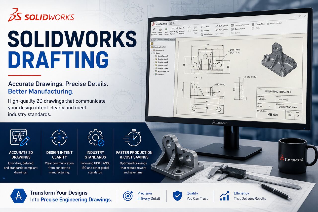 Chennai, Business, Solidworks Drafting Services