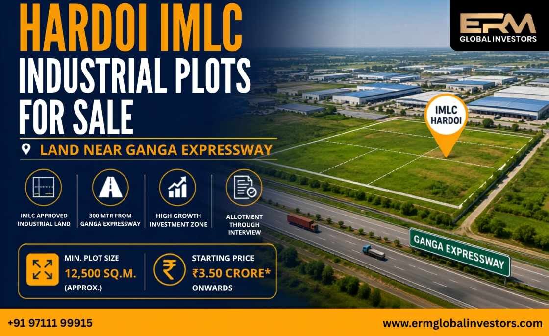 Noida, Industrial Land, Hardoi IMLC Industrial Plots For Sale | Land Near Ganga Expressway