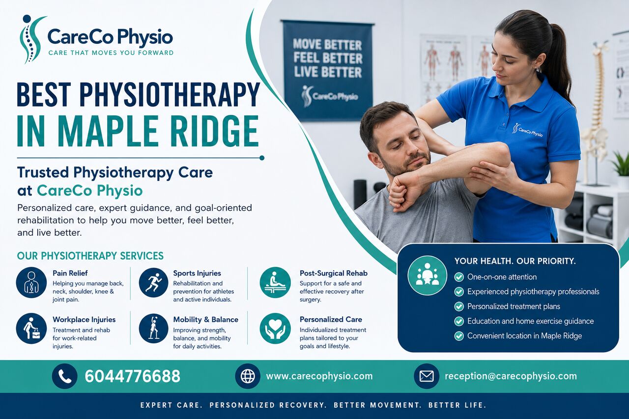 Toronto, Health, Best Physiotherapy In Maple Ridge - Carecophysio