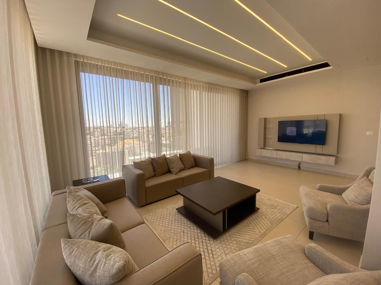 Abdoun, Apartments, Flats, Houses & Villas, JOD 24000/year,  Furnished,  2 BR,  120 Sq. Meter,  Rooftop Apartment For Rent