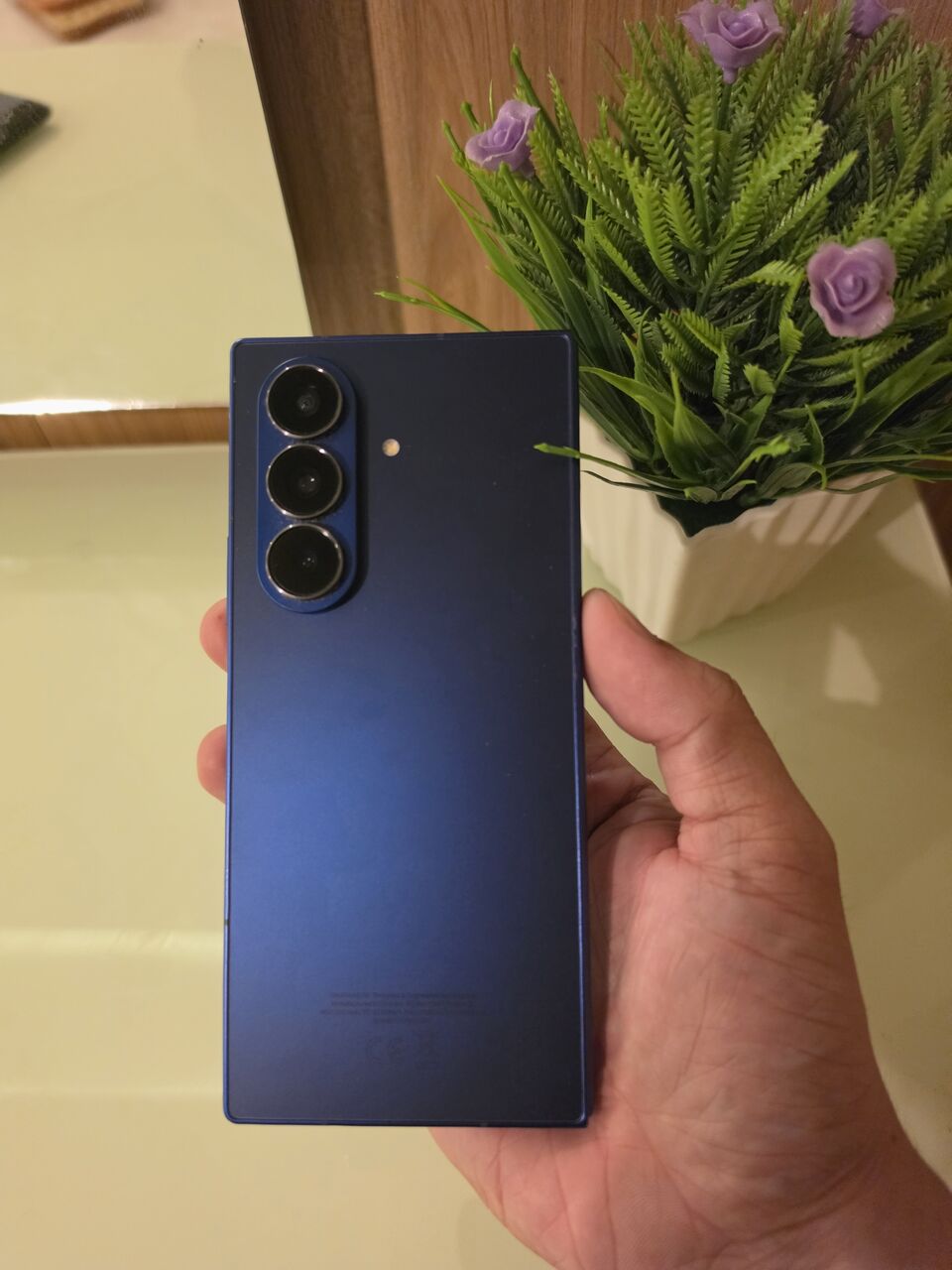 Khobar, Mobile Phones, SAR 3999,  Samsung Galaxy Z Fold7 (512gb) Shadow Blue