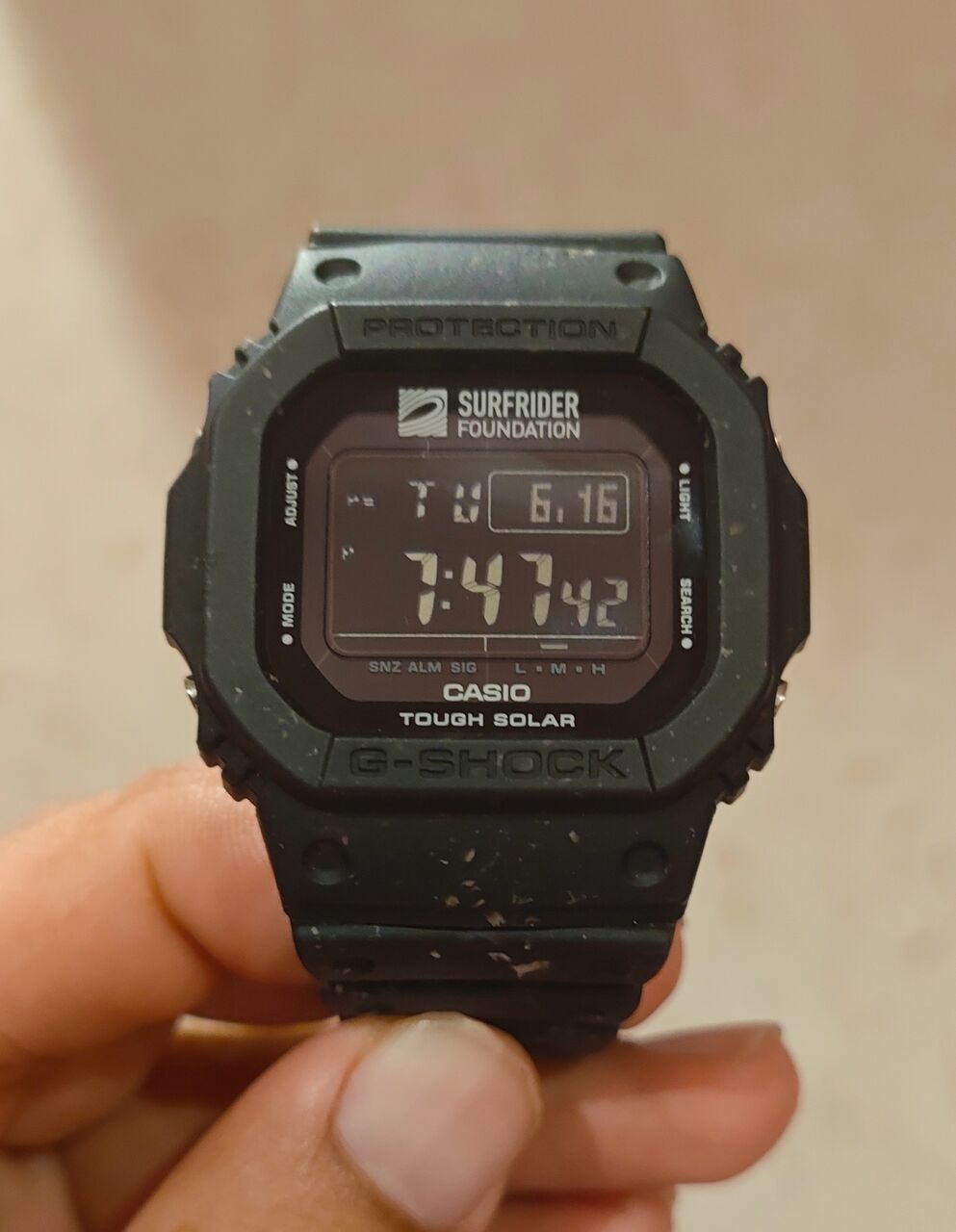 Jeddah, Watches, SAR 500,  Brand New G-Shock Casio G-5600SRF-1DR Surferider Edition (Tough Solar Powered) Original
