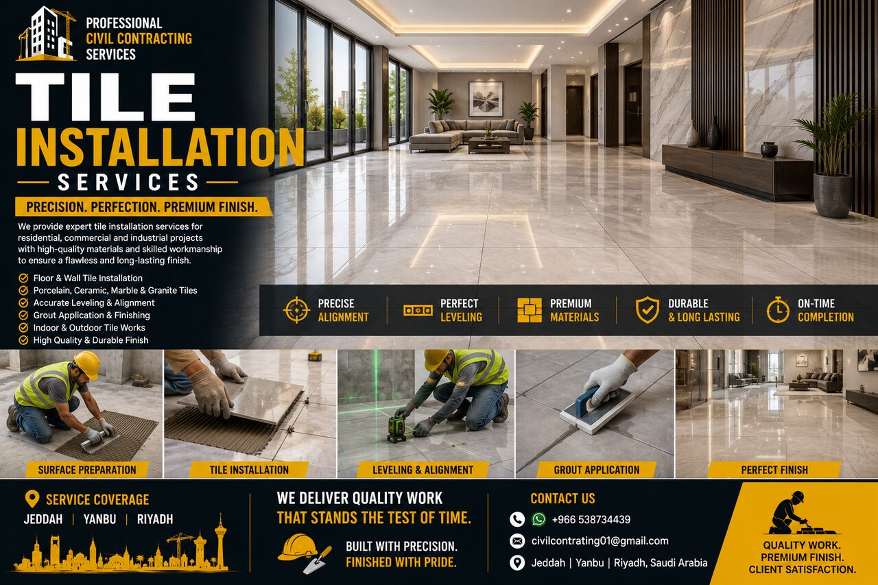 Yanbu, Construction, 🏗️ Need Civil Construction Work? Contact Us Today!