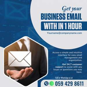 Create Secure And Professional Company Email Addresses With Quick Setup In Riyadh.