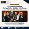 IOD Delegation Meets Defence Minister Rajnath Singh