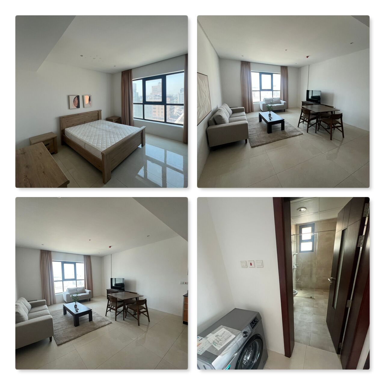 Burhama, Apartments, Flats, Houses & Villas, BHD 280/month,  Furnished,  1 BR,  Apartment For Rent In Burhama &ndash; EWA & Internet Included