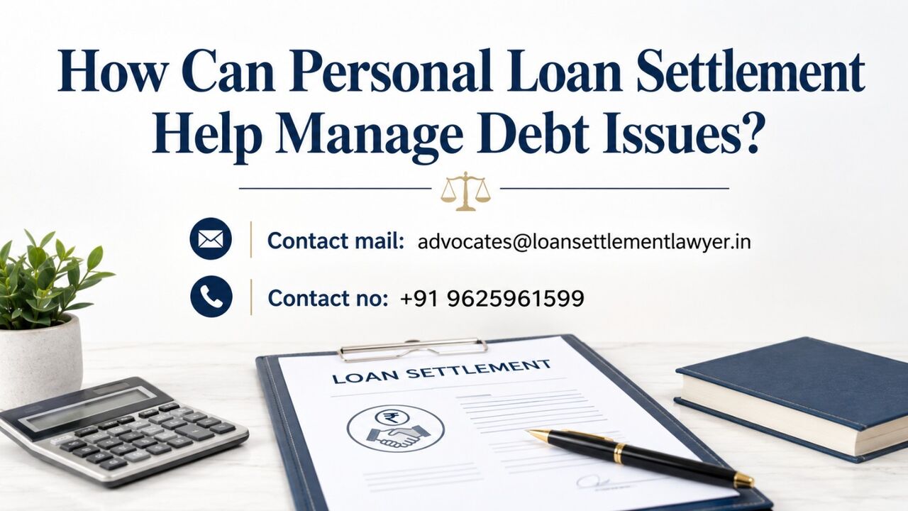Ghaziabad, Legal, How Can Personal Loan Settlement Help Manage Debt Issues?