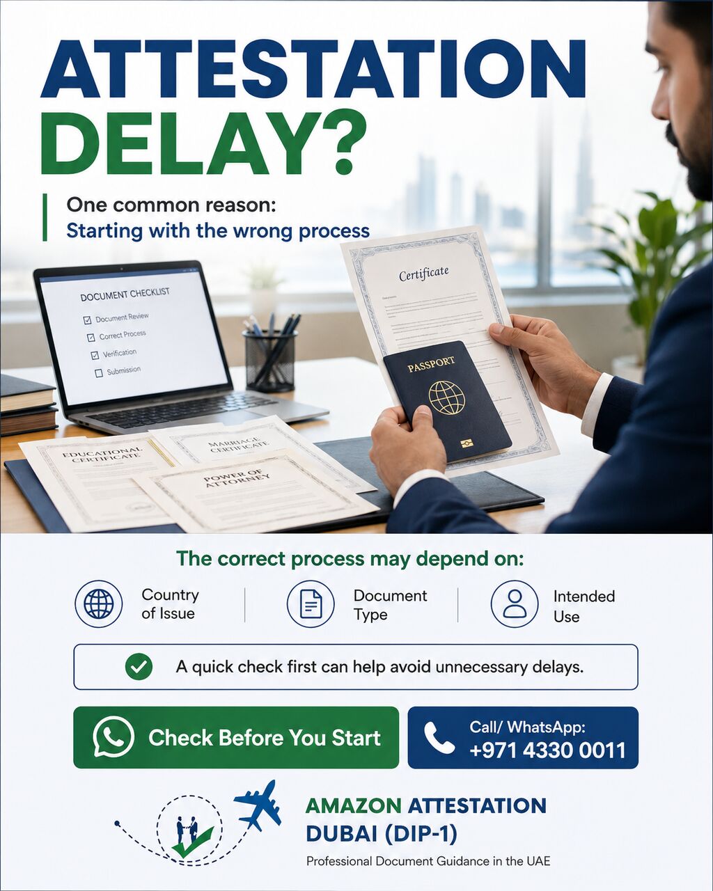 Dubai, Legal, Document Attestation Services In Dubai DIP - Avoid Attestation Delays