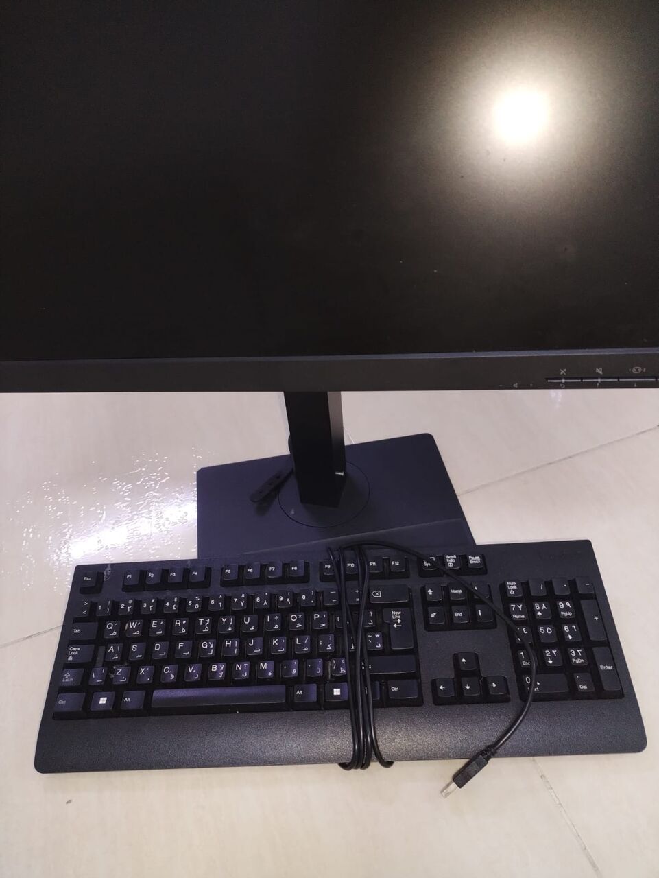 Al Aziziyah, Computers, SAR 300,  Very Rarely Used Lenovo Think Vision T24v-20 (24" Inches) Monitor With Keypad