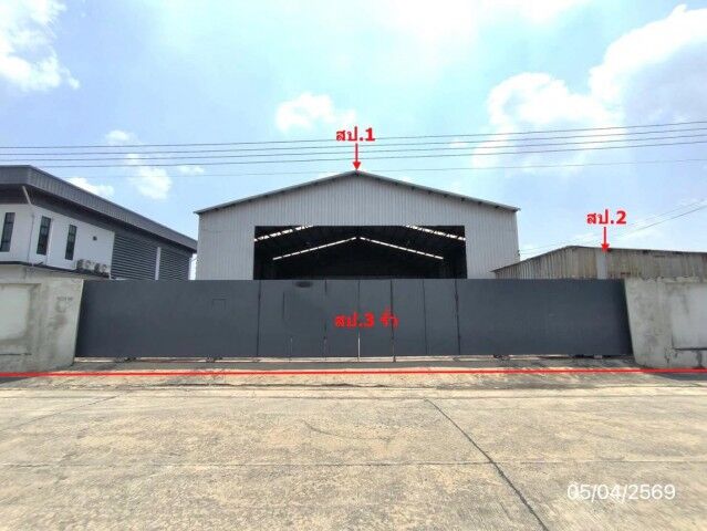 Bangkok, Real Estate For Sale, THB 7080000,  6 BR,  250 Sq. Feet,  Warehouse For Sale, Pathum Thani, Liap Khlong Toh Sen Road, Lat Lum Kaeo, Pathum Thani