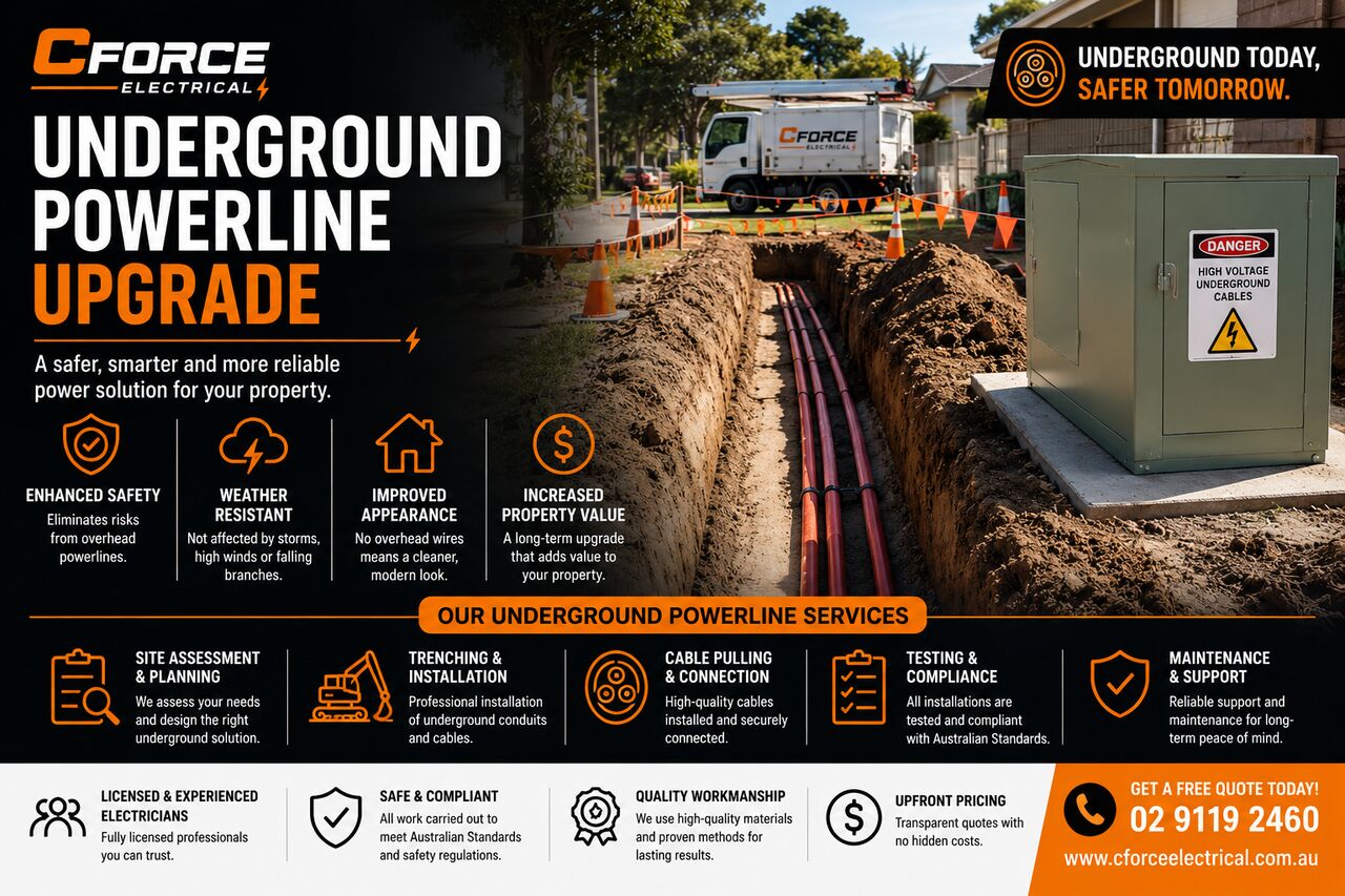 Sydney, Technical, Underground Powerline Upgrade