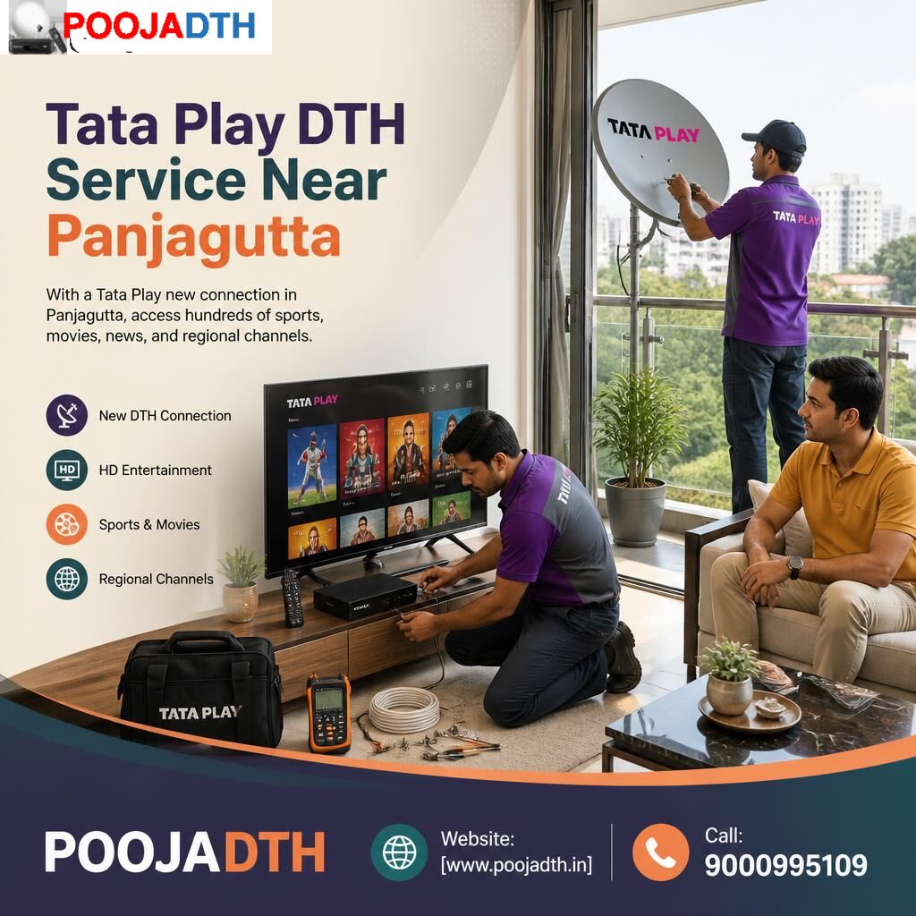 Mumbai, Television, Tata Play DTH Service Near Panjagutta