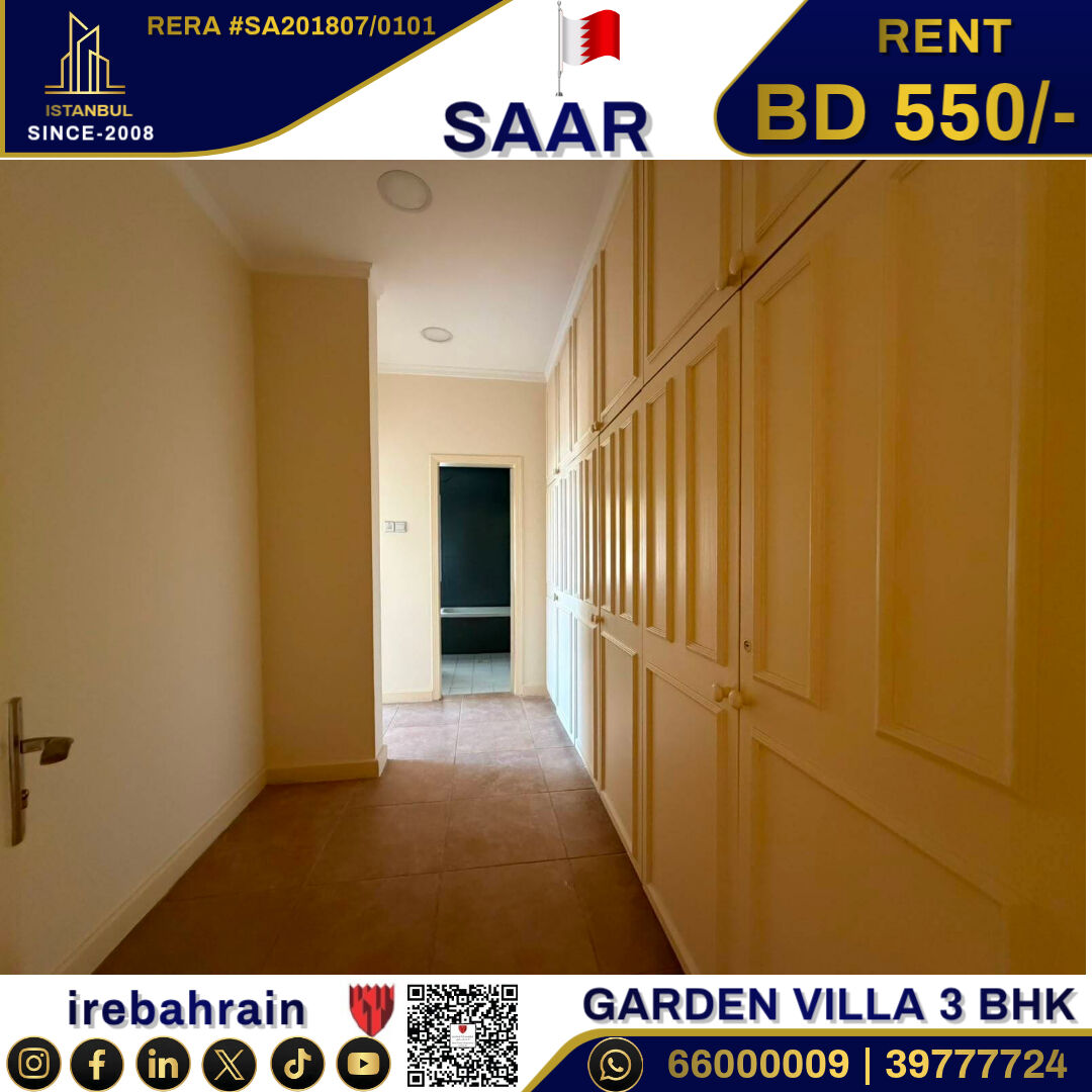 Saar, Villas, BHD 550,  Beautiful Garden Villa For Rent In Saar