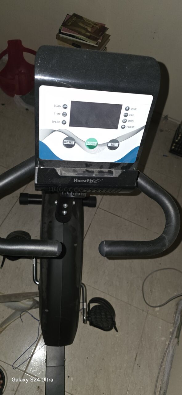 Khobar, Health & Beauty Items, SAR 300,  Indoor Stationary Exercise Bike With A Digital Performance Monitor Displaying Metrics Like