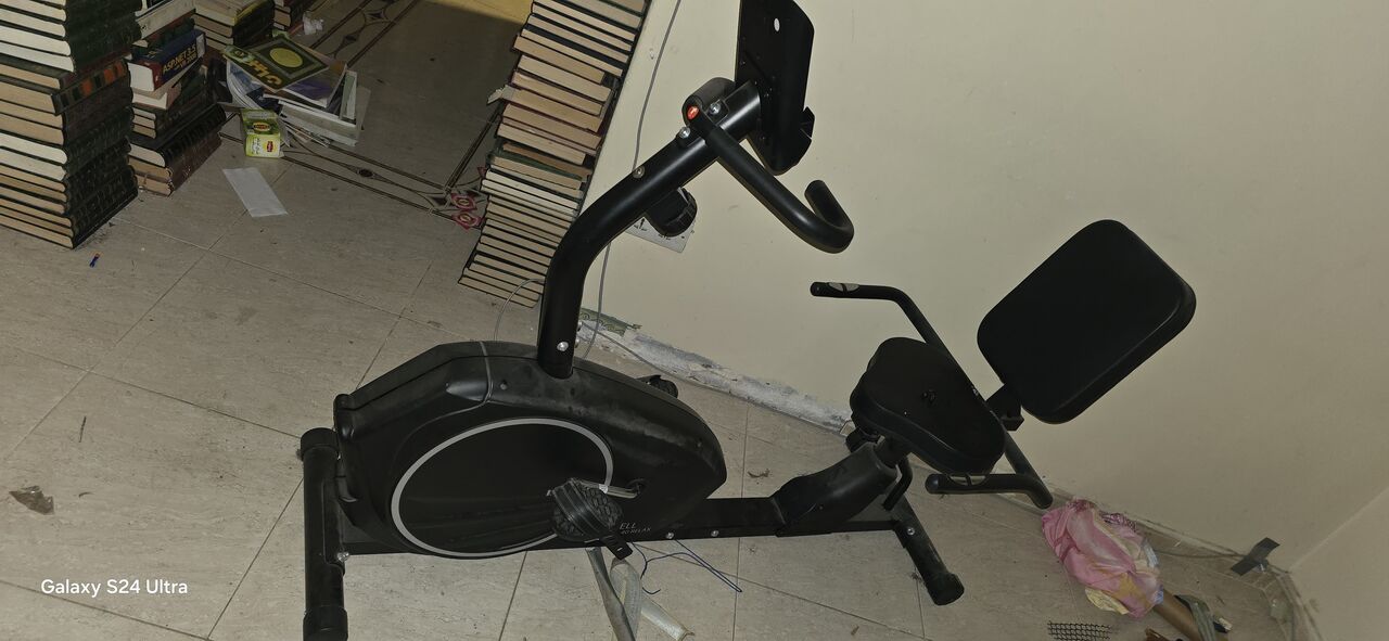 Khobar, Health & Beauty Items, SAR 300,  Indoor Stationary Exercise Bike With A Digital Performance Monitor Displaying Metrics Like