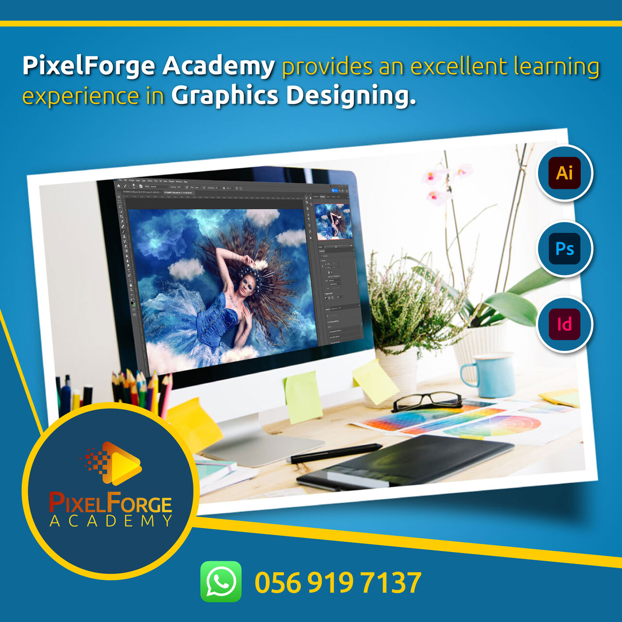 Riyadh, Lessons Offered, LEARN *WEB DESIGNING *GRAPHIC DESIGNING *ANIMATION *AUDIO VIDEO EDITING
