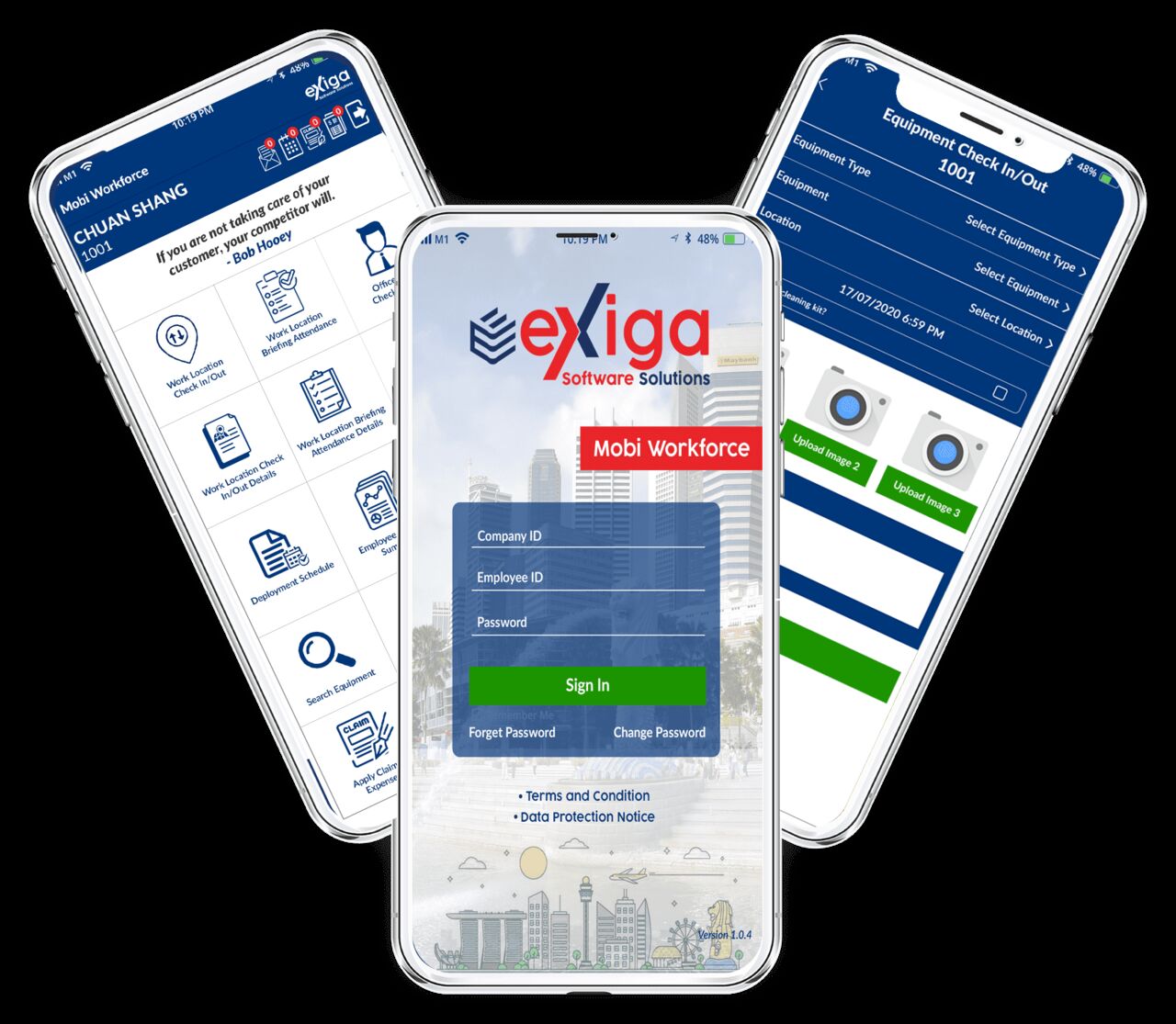 Singapore, Web Design & Development, Mobile Time Attendance Services