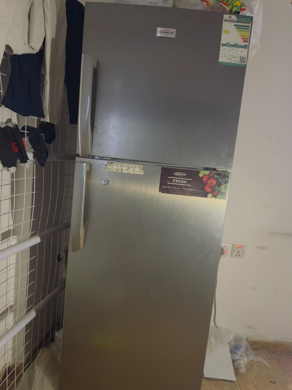 Hara, Household Items, SAR 950,  For Sale: General Class Double Door Refrigerator ❄️