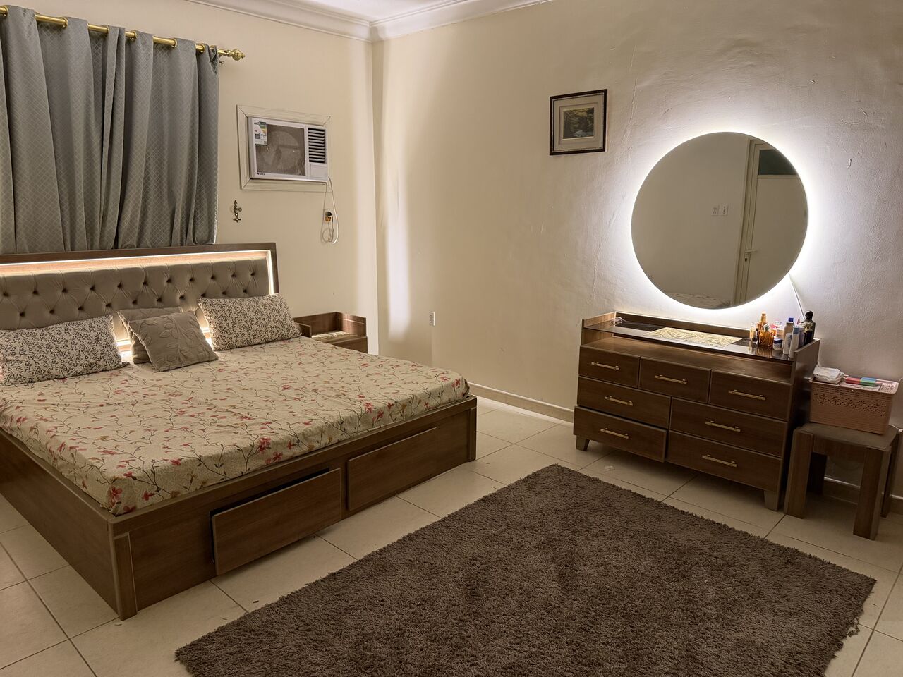 Khobar, Sublets, SAR 1/month,  1 BR,  Furnished Room With All Necessities In Furnished Apartment At SAR1,100