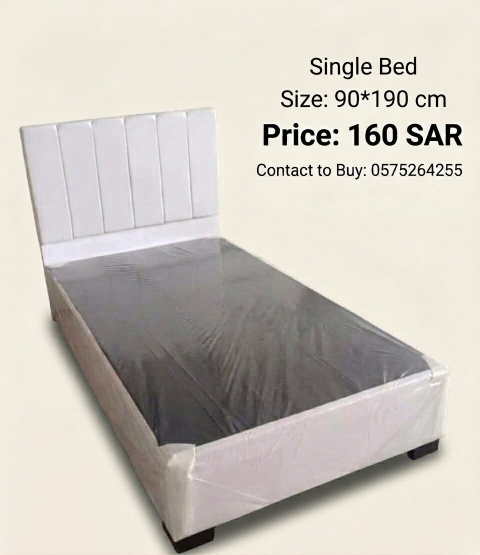 Jeddah, Furniture, SAR 160,  Single Bed Good Quality Available