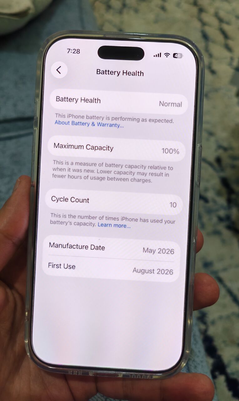 Al Muruj, Mobile Phones, SAR 3300,  Iphone 17 Purple Used For Only 2 Weeks